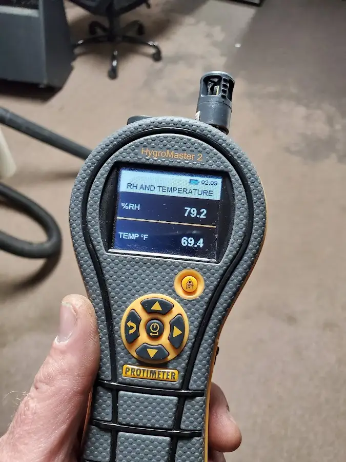 Moisture meter humidity assessment for Fire & Smoke Damage Restoration in Myrtle Grove